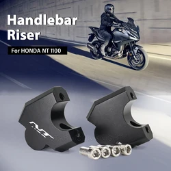 For Honda NT1100 NT 1100 2022 2023 2024 Handlebar Riser Clamp Adapter Handle Bar Height Lift Mount Motorcycle Accessories