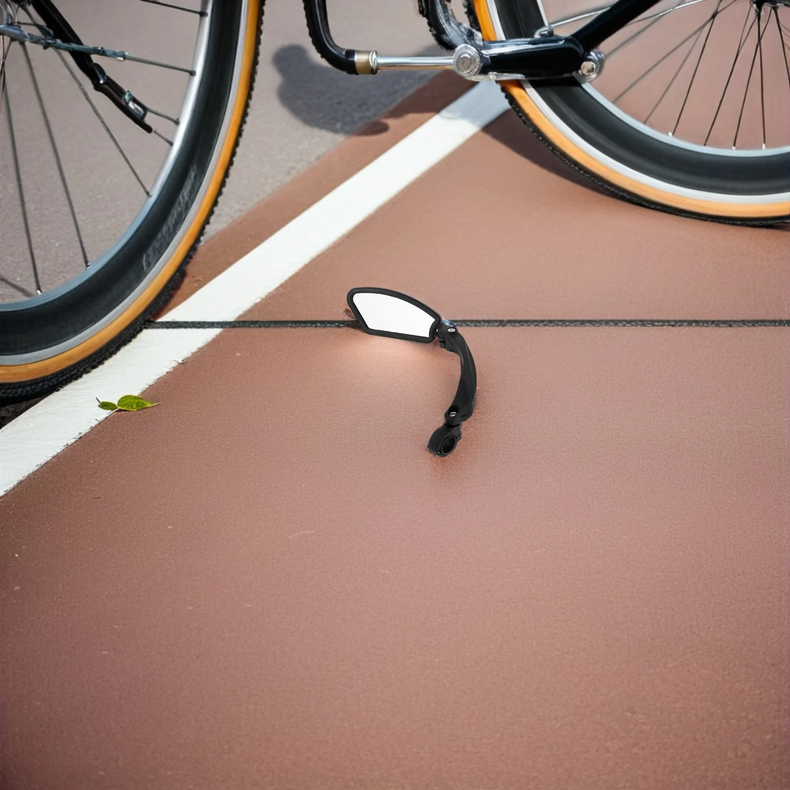 

Bicycle Rearview Mirror Adjustable Wide View For Mountain Road Electric Bikes Hd Acrylic Lens Cycling Safety Accessory