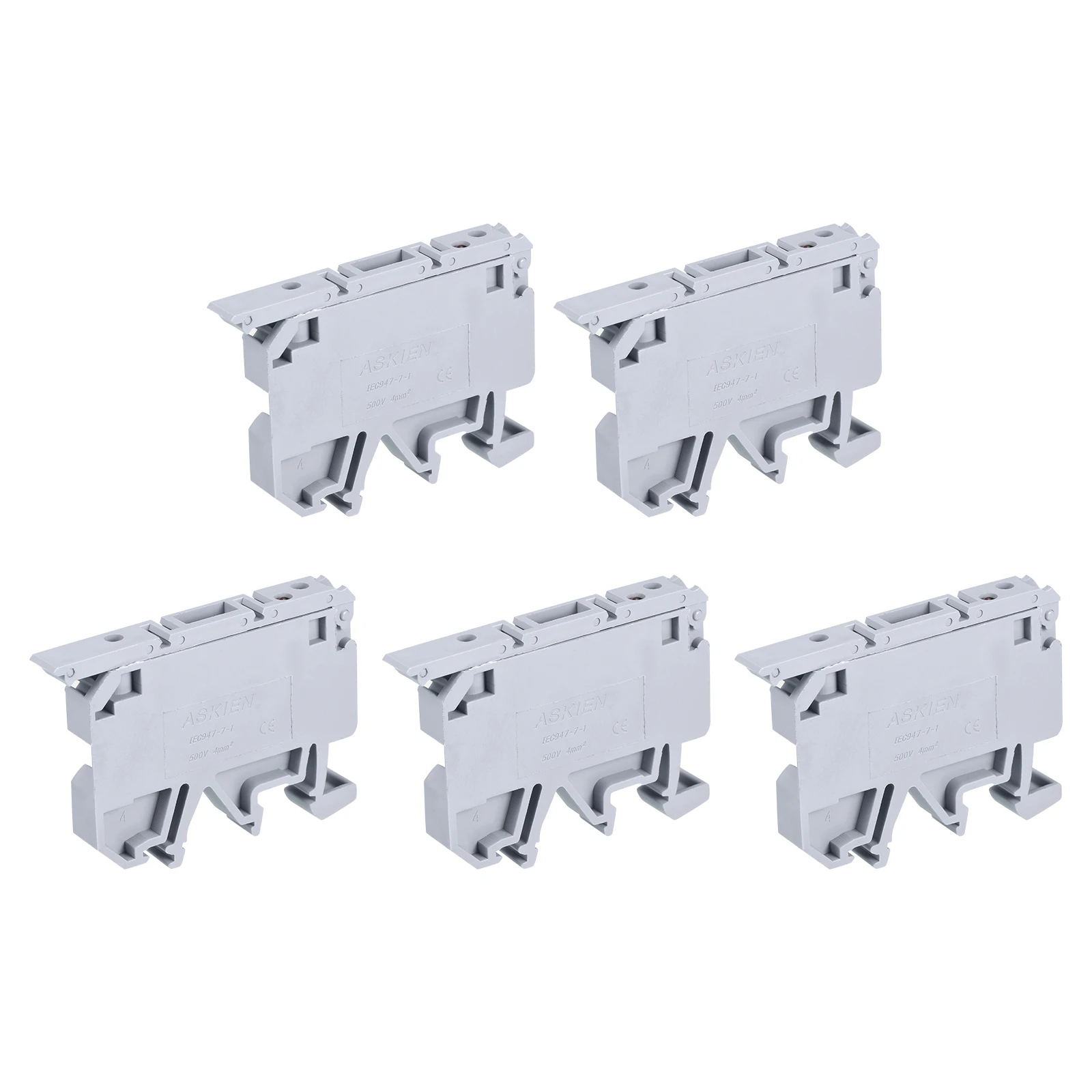 5Pcs Din Rail Mount…