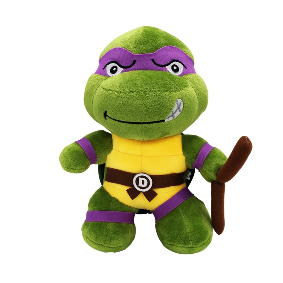 Teenage Mutant Ninja Turtles Plush Doll Toy Kids Cartoon Donatello Mikey Raffaele Leonardo Figure Stuffed Toys for Children Gift