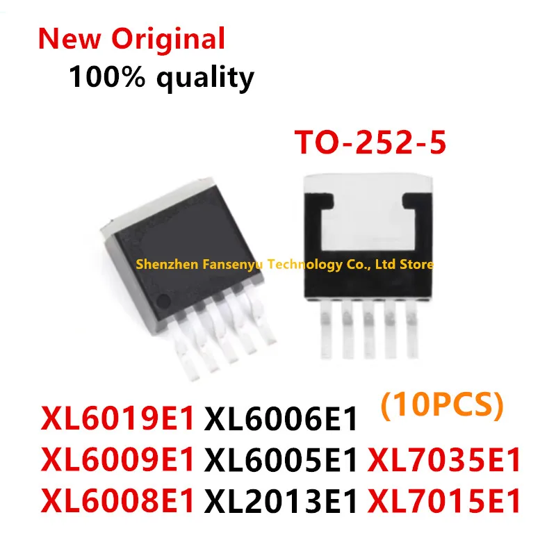 

(10piece)100% New XL6019E1 XL6009E1 XL6008E1 XL6006E1 XL6005E1 XL2013E1 XL7035E1 XL7015E1 TO252-5 Chipset