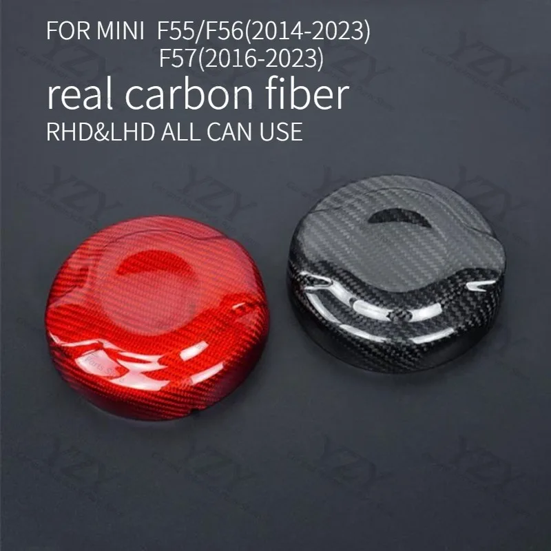ドライカーボンファイバー製ガソリン燃料タンクキャップカバー-mini-f55-f56-2014-2023-f57-2016-2023用-フレームプロテクターカバー-デコレーション-カーアクセサリー