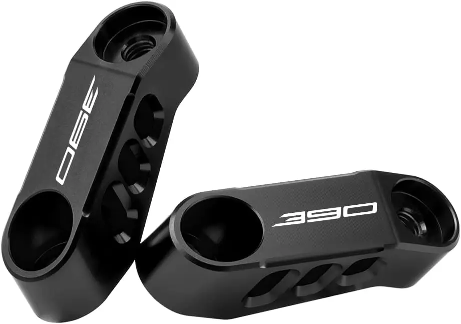 

Кронштейны для удлинителя зеркала мотоцикла для 390 Duke 2013-2024, алюминиевые регулируемые удлинители зеркала заднего вида с ЧПУ, аксессуары