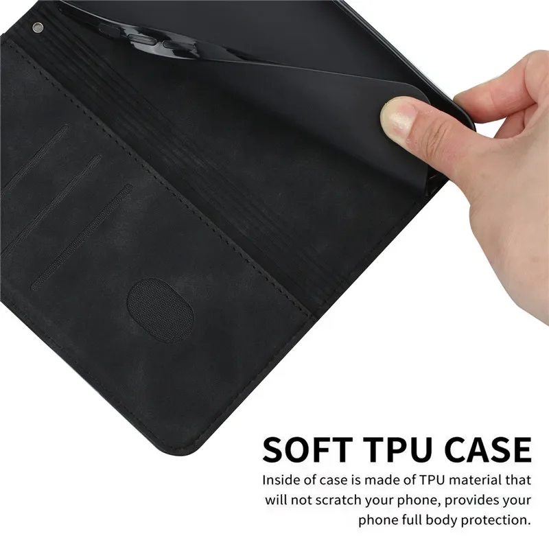 Magnetic Leather Book Case For Samsung Galaxy S24+ Phone Cover On For Samsung S24 Plus S23 FE S22 Ultra 5G S23FE Flip Wallet Bag