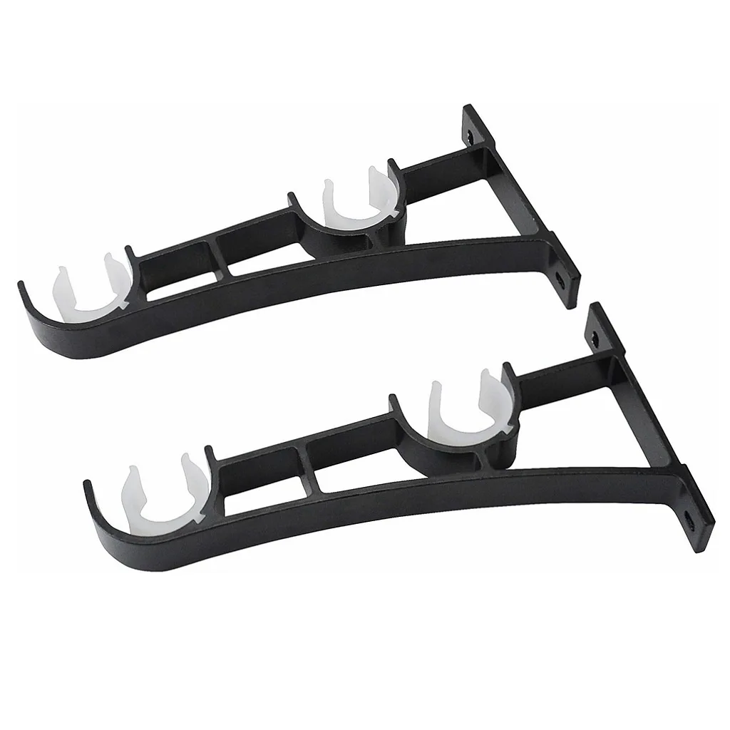 

2 упаковки крючков для штор, опорная вешалка из алюминиевого сплава, карниз, подвесное оборудование для драпировок, настенные вешалки