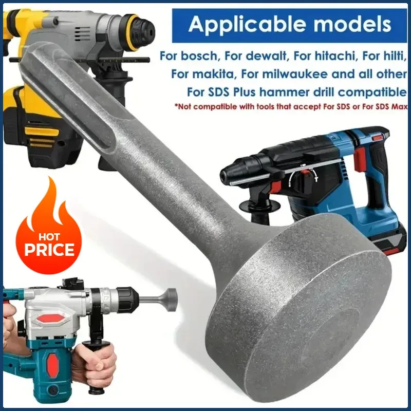 

Heavy Duty 85mm Steel Drill Bit Driver - 1Set Ground Rod Driver, Wear Resistant Wide Compatibility Rotar Socket