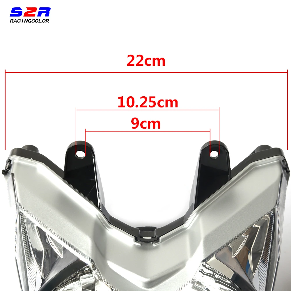 For YAMAHA YBR Z 125 Z YBRZ 125 YBR125Z YBR 125Z Motorcycle Headlight Headlamp Front Head Light Lamp Lighting 2017 2018 2019 12V