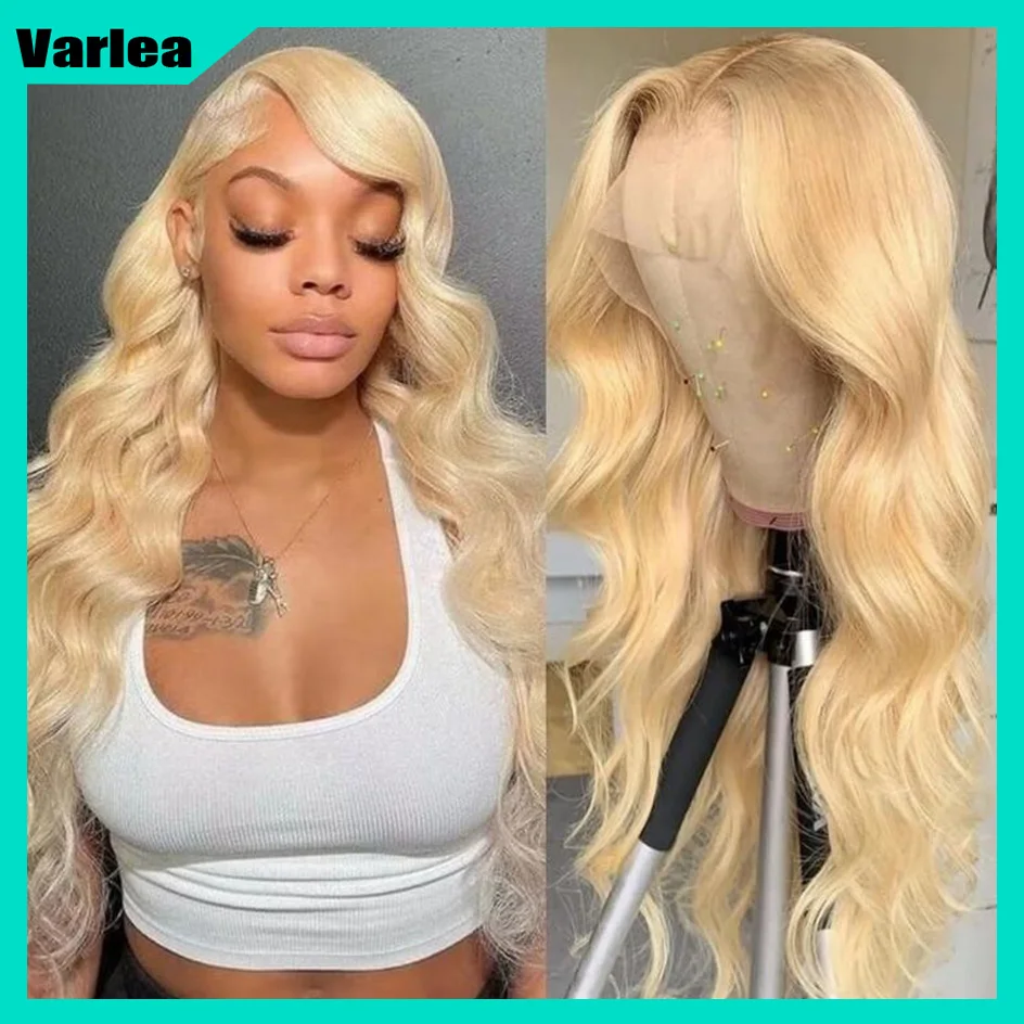 Varlea 200% Density Blonde 613 Lace Front Wigs 13x6 Hd Lace Wig Body Wave Human Hair Wigs 13x4 Lace Frontal Loose Body Wave