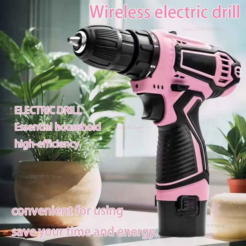 

Electric Drill 12V Cordless Drill Electric Screwdriver Mini Wireless Power Driver Lithium-Ion Battery multi electric drill