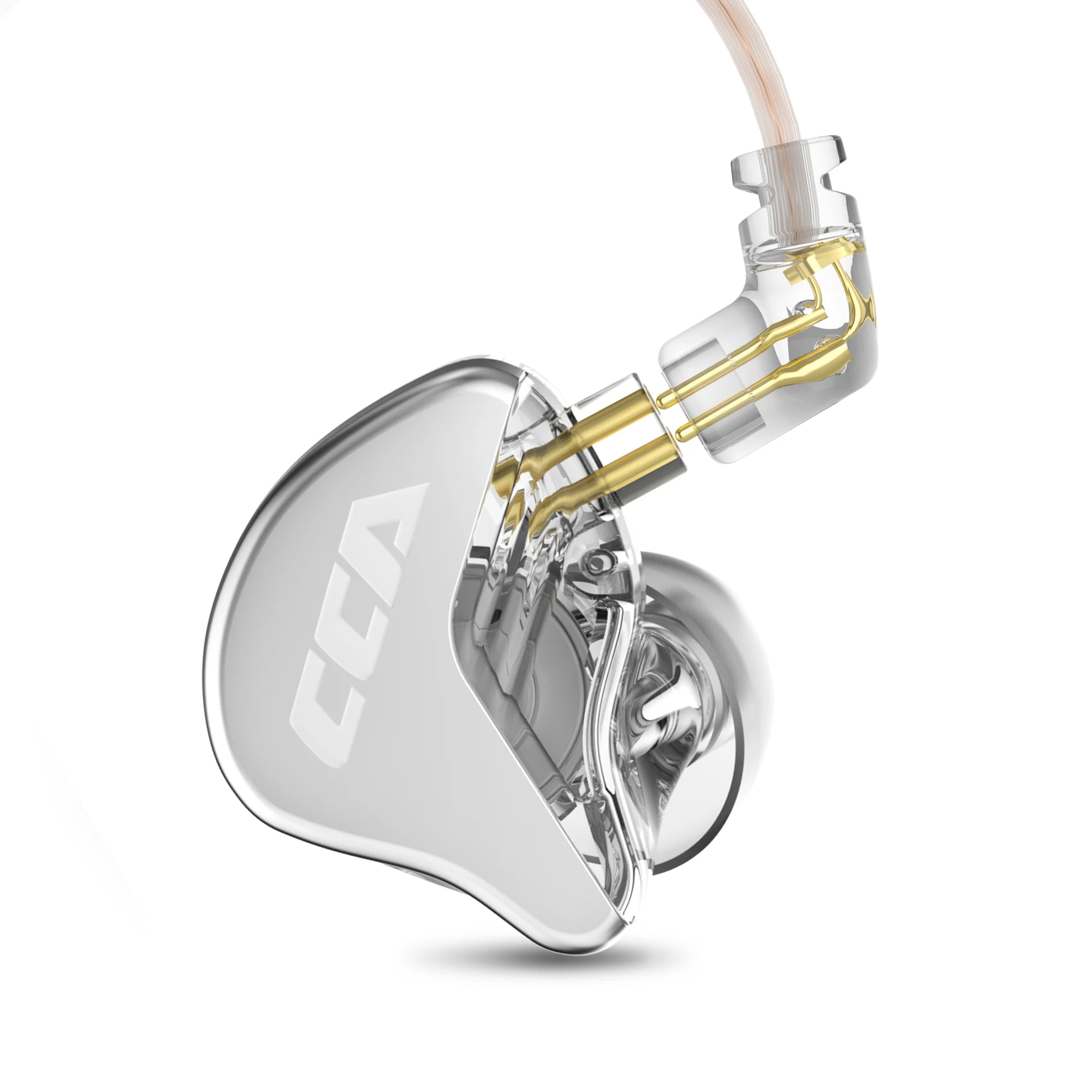 

CCA-Cra Wired Earphones Dynamic Driver IEM Earphones Ultra-Thin Diaphragm Bass Gaming Earbuds with Detachable Cable