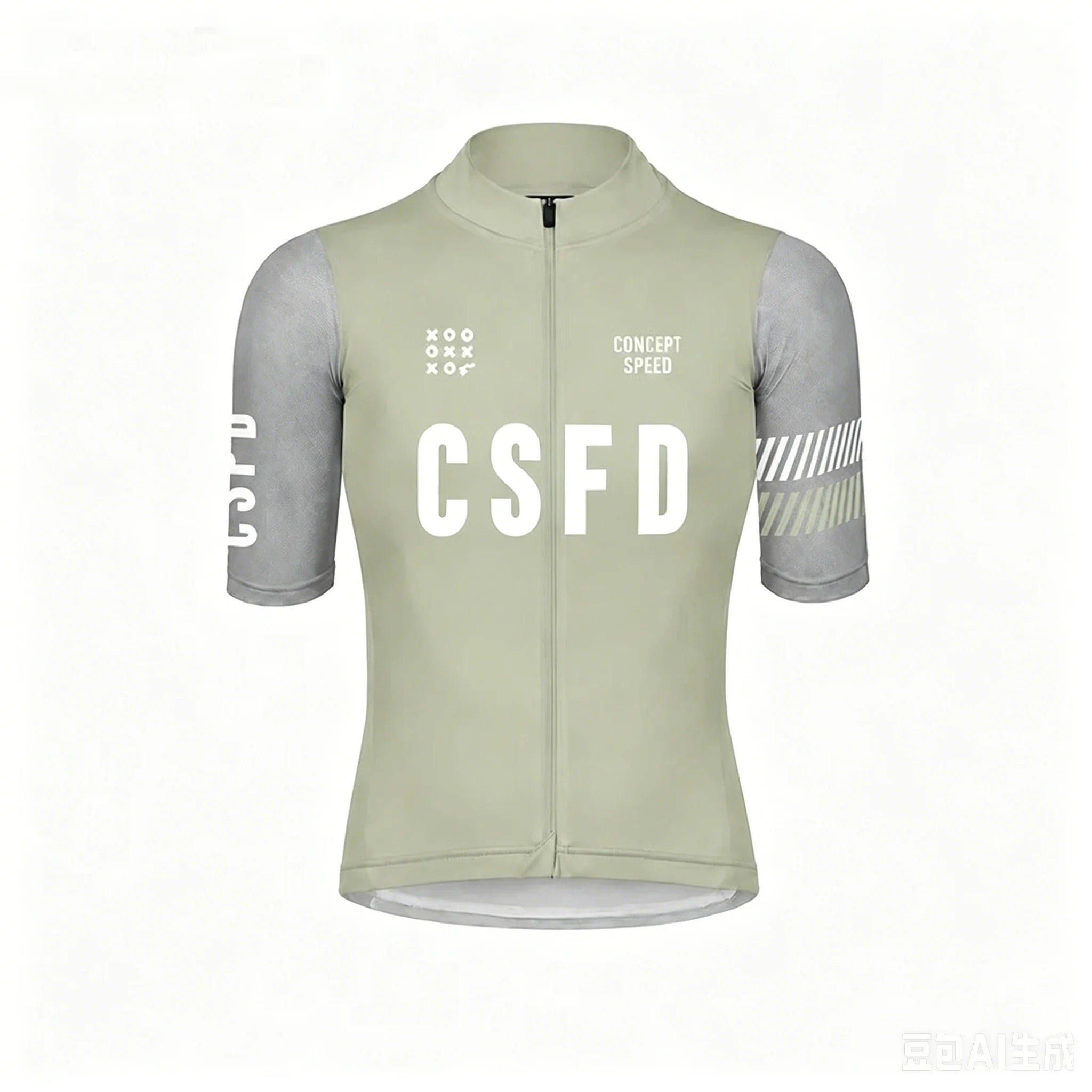 CSFD White Total Cycling Team Jersey New Bike Vest Maillot Men Women CAJA RURAL Quick Dry Ropa Ciclismo Bicycle Jersey T-shirt view 2