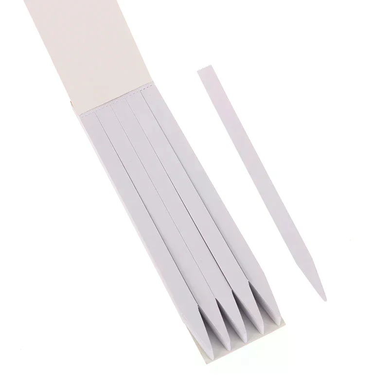 100 قطعة شرائط اختبار العطر المتاح الأبيض النساء رائحة ورقة شرائط الورق أوراق اختبار الروائح العطور الزيوت الأساسية