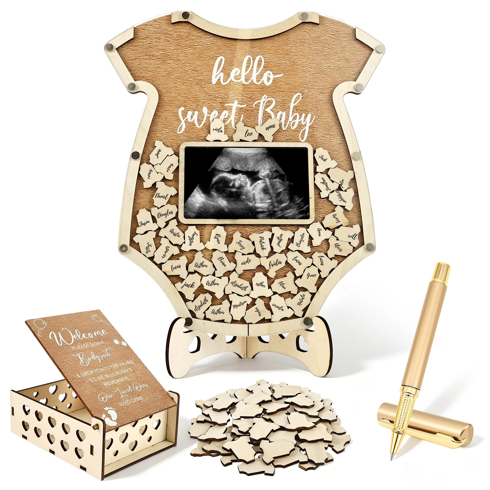 Personalized Guest Book - Ensemble de souvenirs de mariage avec