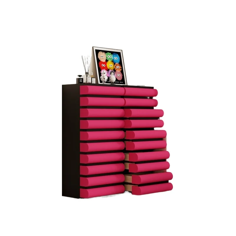 

Dopamine chest of drawers retro modern decorative cabinet bedroom bedside living room entrance cabinet.