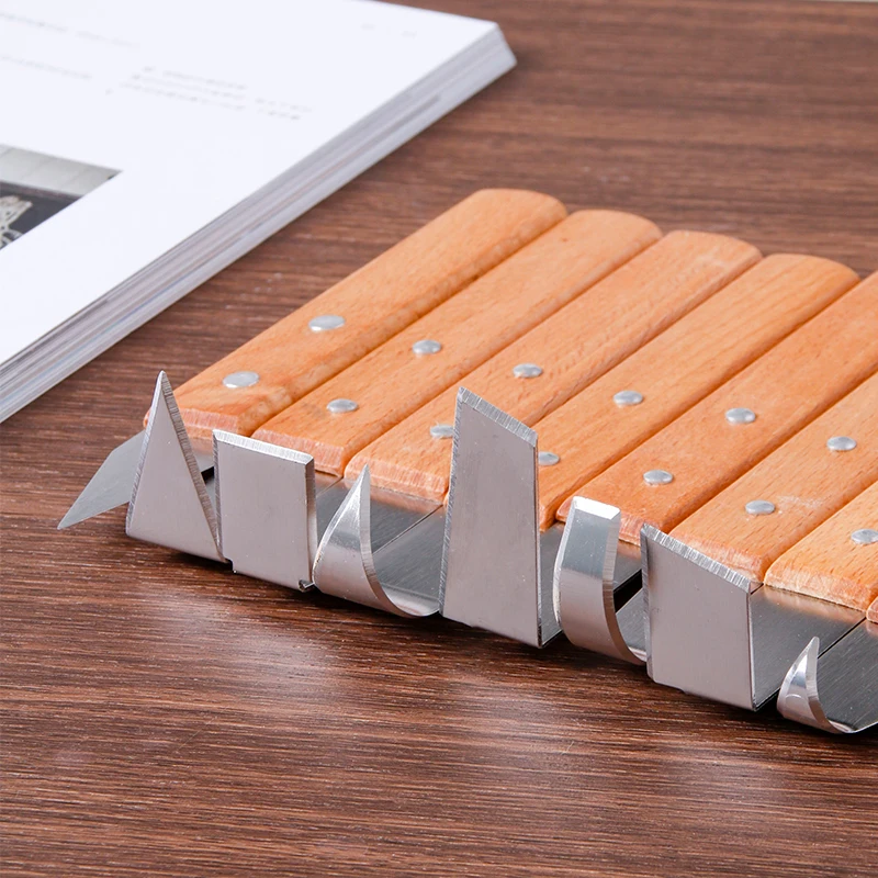 8 stuks aardewerk snijwerk vor - Wood Chisel Set recensie en prijs