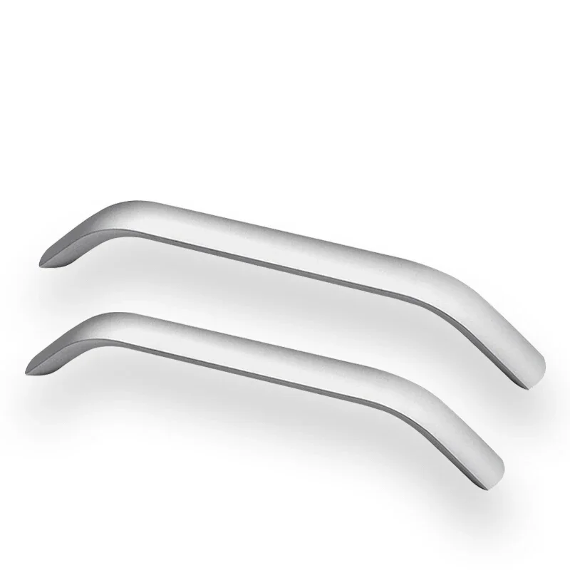 

YM Kitchen Cabinet Storage Silver Handle Dressers Drawer Closet Cabinet Door Wardrobe Handle Space Aluminum Konb Small Pulls