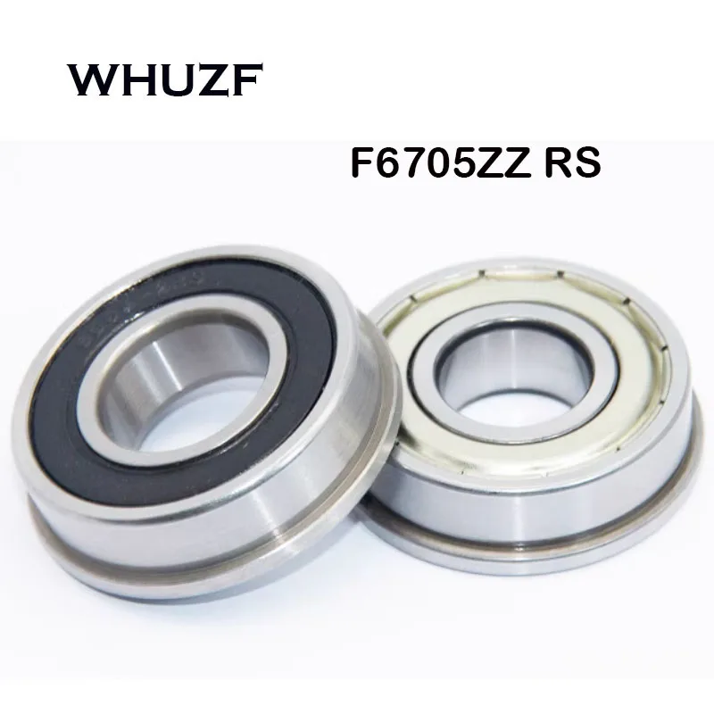 

샤프트 F6705ZZ Flange Bearing 25*32*4 mm Double Shielded Deep Groove Flanged F6705 Z ZZ Ball Bearings F6705Z