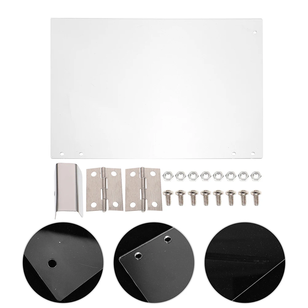 

Popcorn Machine Door Panel 33 4x21 5cm PVC Clear Thicken Plastic Replacement Baffle Commercial Kitchen Appliances Accessories