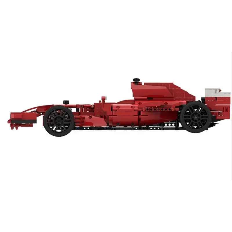 MOC-97461 bloque de construcción F1 RB16B escala 1:10 4WD modelo de costura de carreras 1512 Uds DIY regalo de cumpleaños juguetes de Navidad para niños