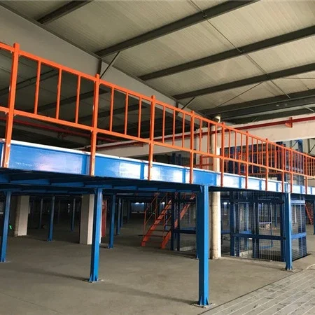 

# Hot FOR Q235B Steel Mezzanine Flooring Platform Multi-Warehouse Storage Racking System Medium Duty