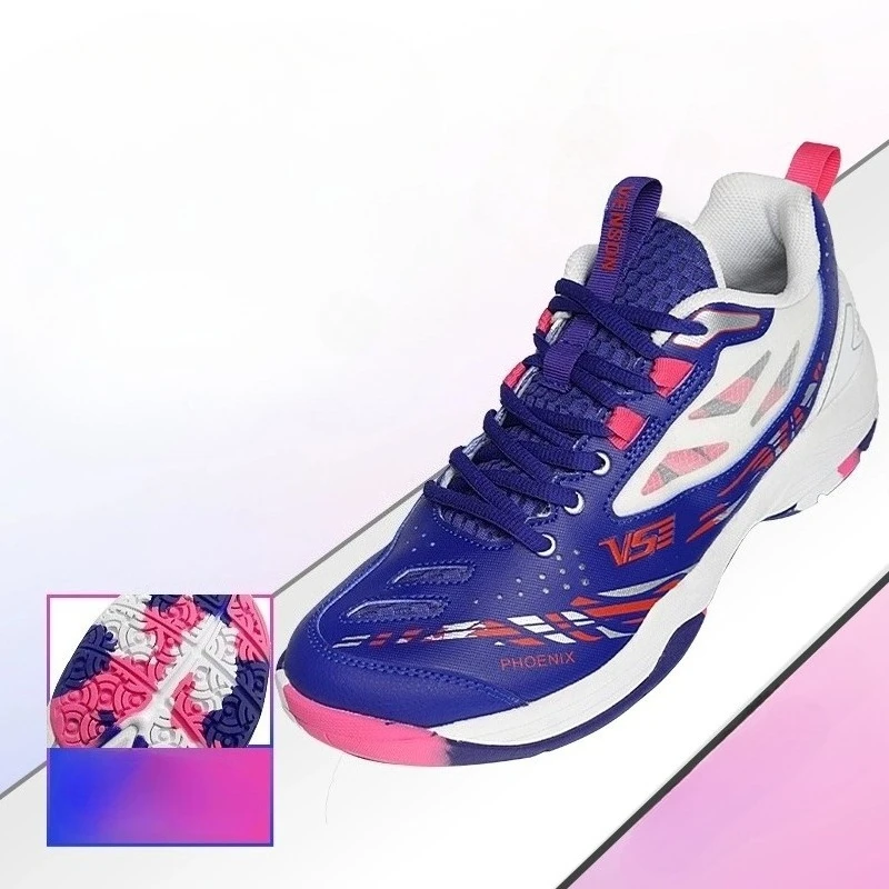 

2026 Badminton Sneakers For Unisex Non-Slip Couples Tennis Shoes Rubber Sole Indoor Court