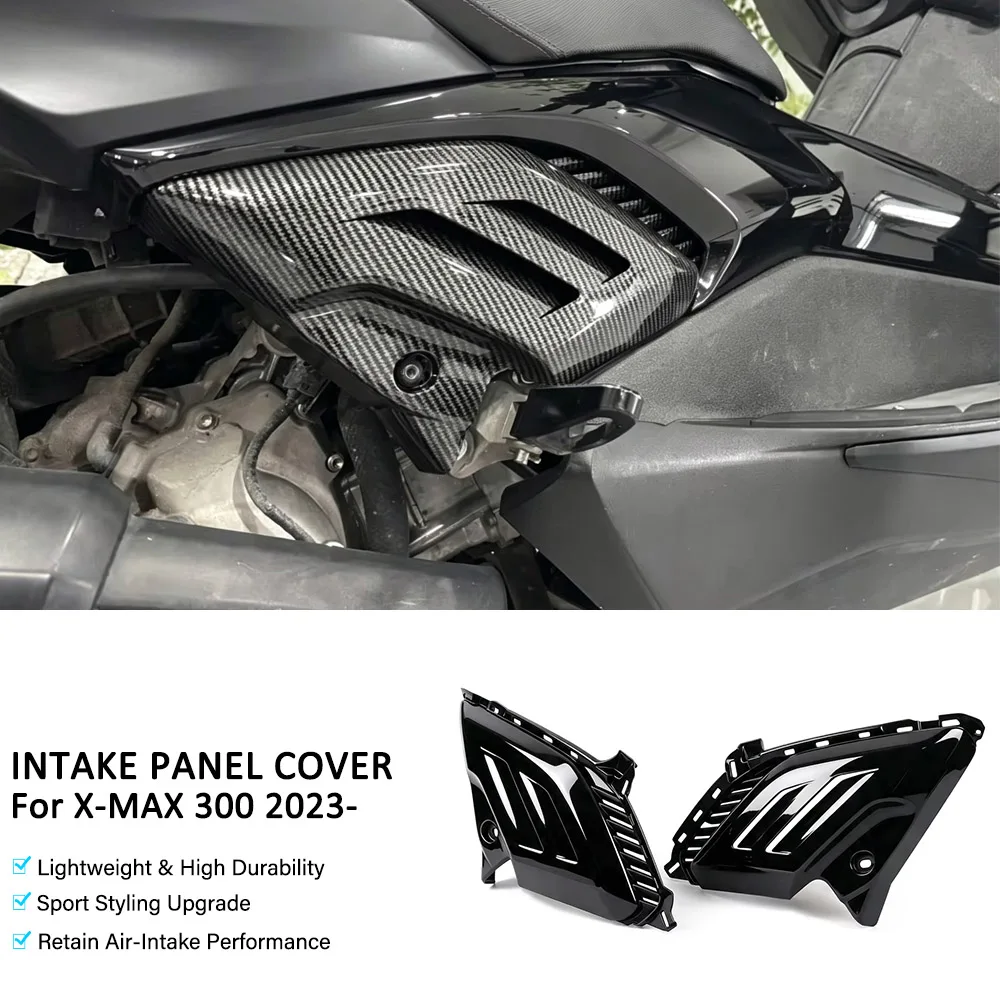 ABS Plastic Side Panel Covers Left Right Fit for YAMAHA X-MAX300 2023-2026 Motorcycles Accessories Intake Covers Kit