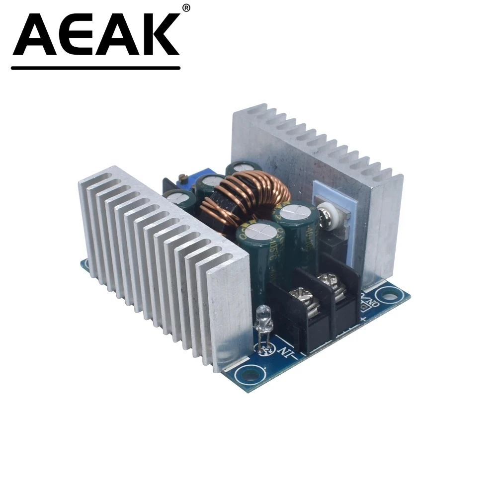 AEAK 300W 20A DC-DC Buck Converter Step Down Module 150W Boost Converter 300W 9A 300W  DC 400W 15A Step-up Boost Converter 100W