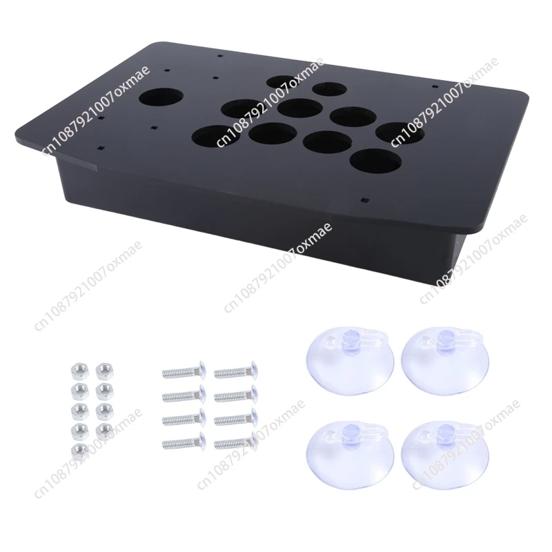 

Arcade Joystick Acrylic Panel Case For Arcade Game Machine DIY Can Be Installed Joystick Button For Retro Video Game Durable