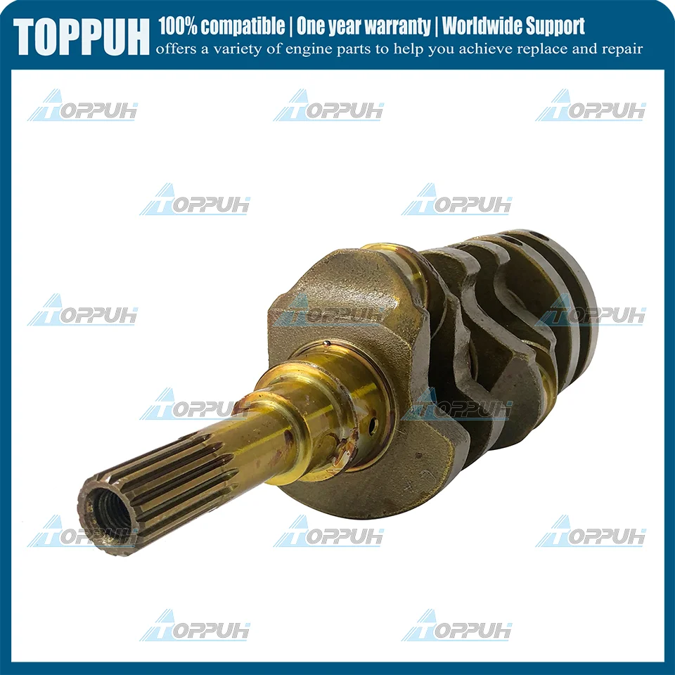 TOPPUH High Quality D902 Engine Parts 1G962-23012 For Kubota D902 Engine Crankshaft