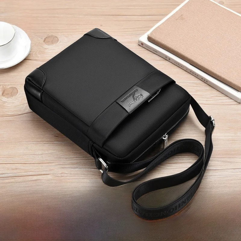 Casual Ox Cloth Men's Bapa Waterproof Single oulder Slant Crossbody Bag Faionable 2024 New Sle Youth Bapa