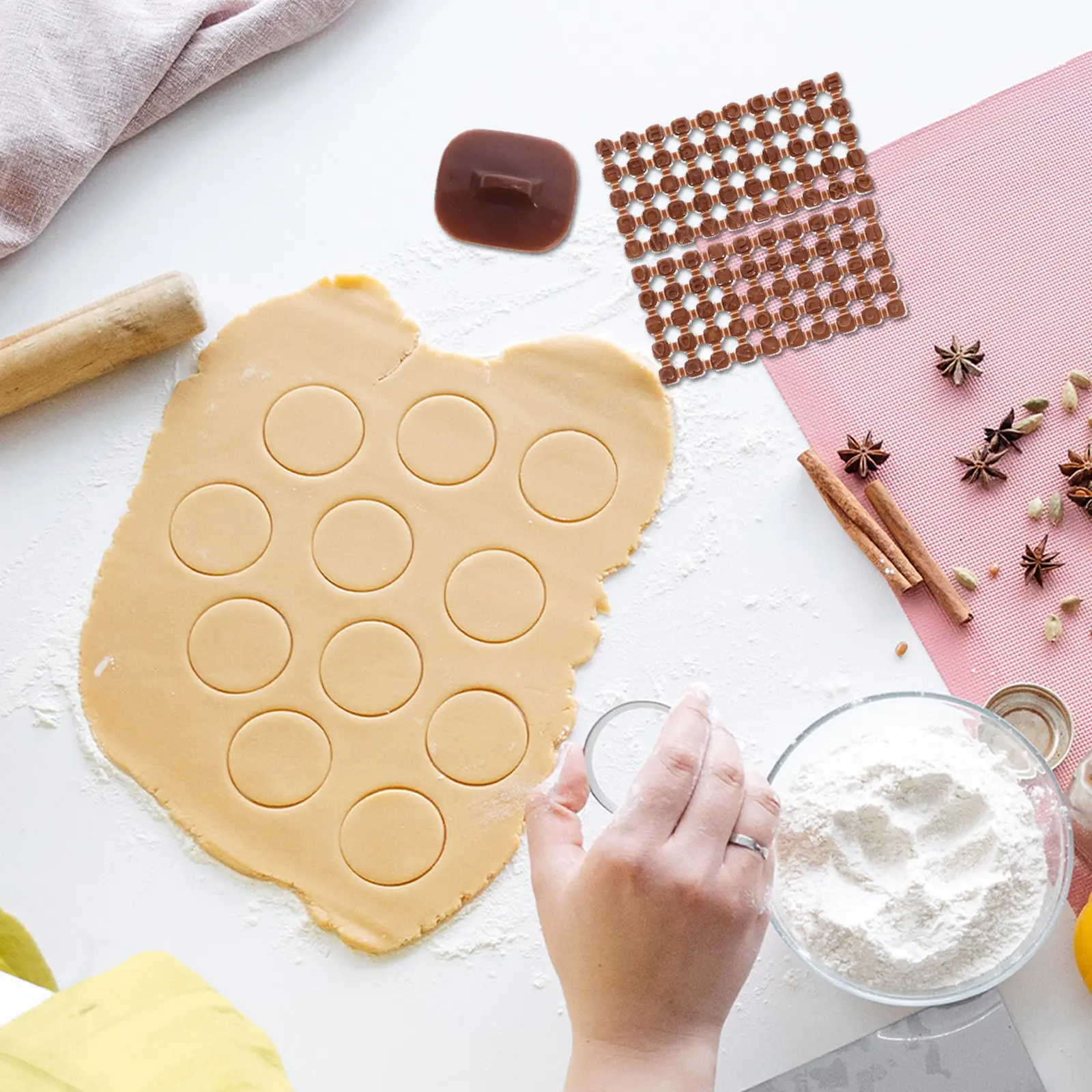 3 Pcs Alphabet Numb…