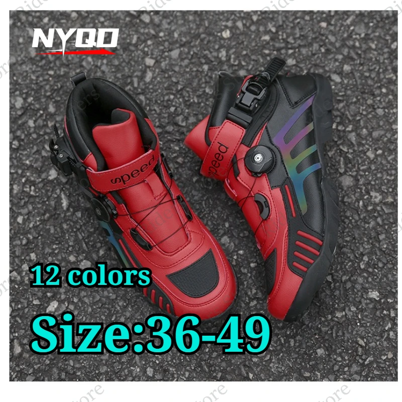 nuove-scarpe-da-corsa-op-stivali-per-karting-sneakers-per-drifting-scarpe-da-moto-per-motorsport-calzature-antiscivolo-per-kart