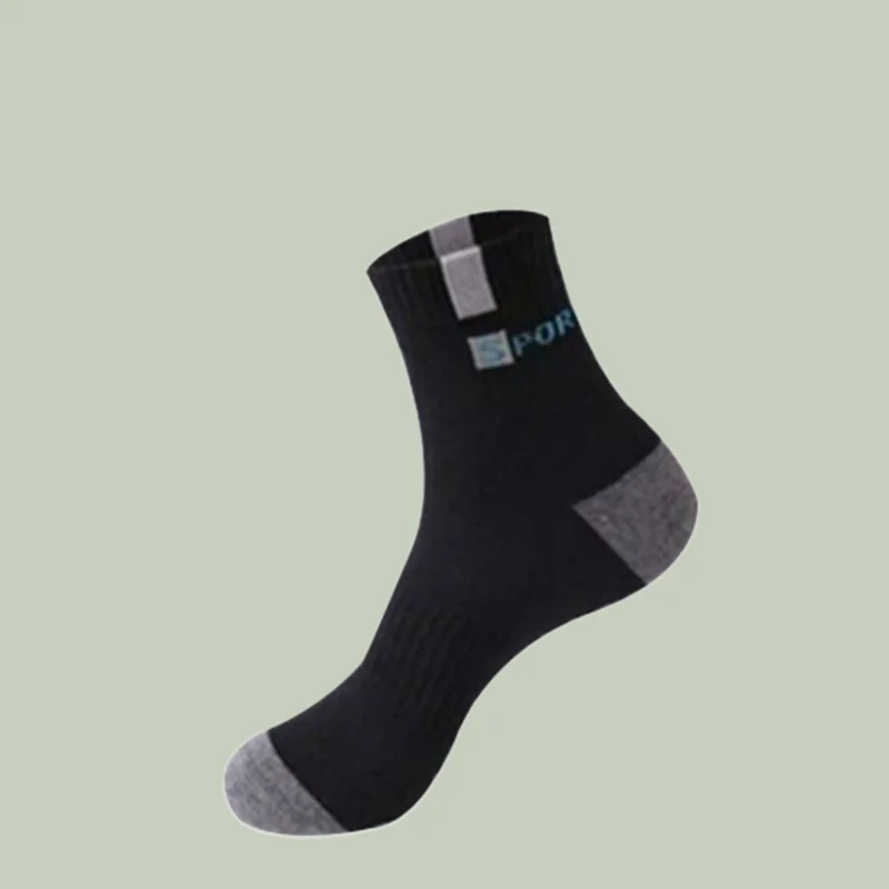 Chaussettes de sport en coton à tube moyen pour hommes, chaussettes longues dépistolet antes, absorbant la transpiration, basket-ball, haute qualité, 5 paires, 10/20 paires