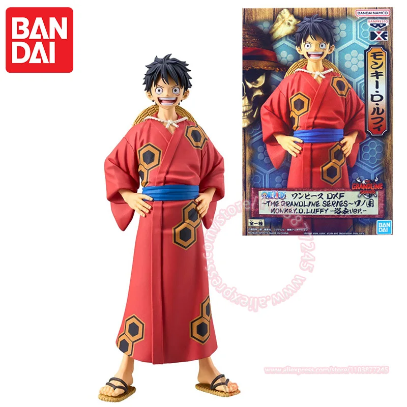 BANDAI BANPRESTO One Piece Monkey D. Luffy Model Toy Trendy Figure Collection Ornament Cartoon Decoration Children Birthday Gift