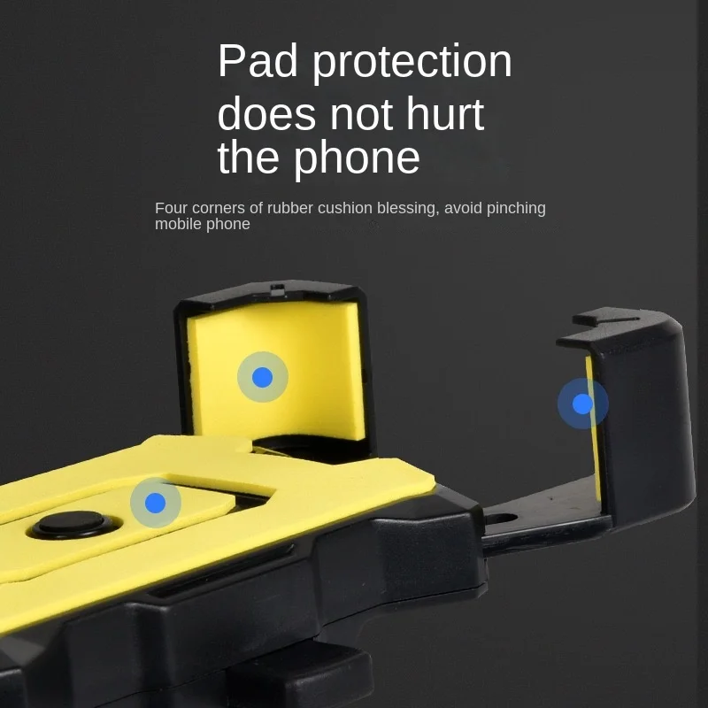 360° Rotatable Electric Bicycle Phone Holder for iPhone Xiaomi Riding MTB Bike Moto Motorcycle Stand Bracket Non-slip Cycling