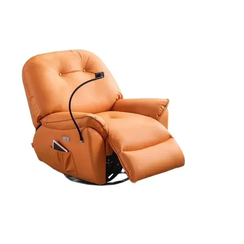 First-class space capsule lazy sofa single chair electric can lie e-sports multi-functional body massage shake fabric sofa