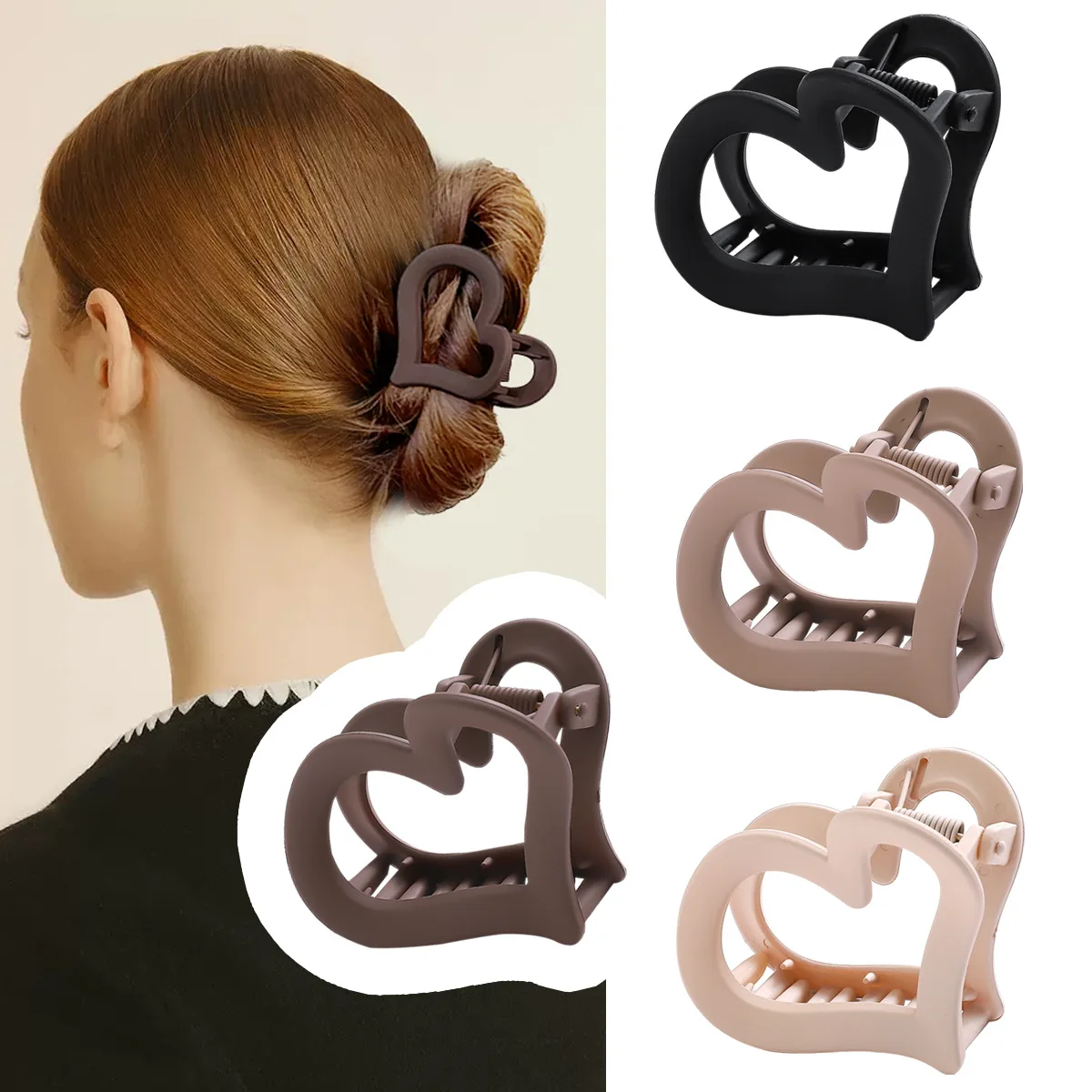 Love Maillard Style Acrylic High-End Hair Accessories For Women