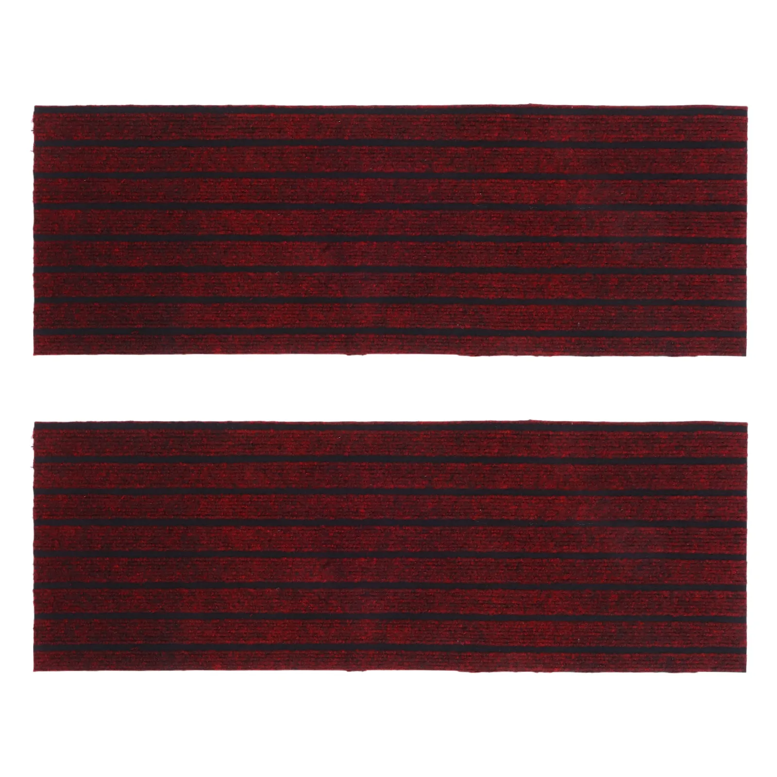 

2pcs 26X75Cm Treads Carpet For Wooden Steps Spiral Staircase Floor Non-Slip Anti-S Rug Indoor Soundproof Step Stairway Mats