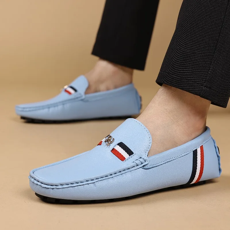 

MAEDEF Мужская обувь Лоферы из искусственной кожи Мужские повседневные слипоны Деловые мягкие удобные туфли для свадебной вечеринки Мужские туфли для вождения