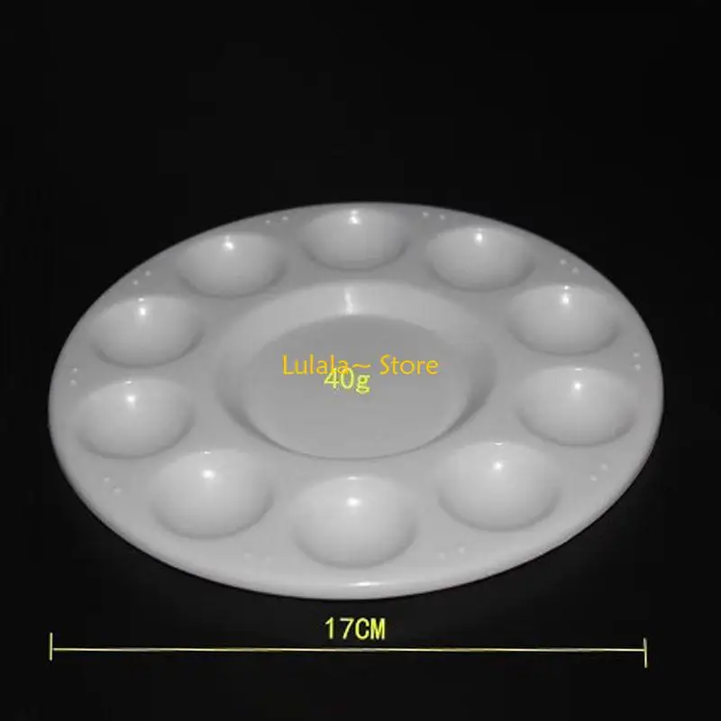 

Y4QA 11 решеток, 17 см/6,69 дюйма, лоток для краски, пластиковые палитры, легко чистящиеся, профессиональные художественные P