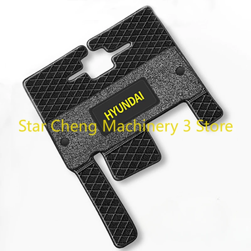 HYUNDAI All Series Carpet R60/75/80/110/130/150/205/215/225/305/385 High Quality W VS -7 -9 Excavator Cab Floor Mat Accessories