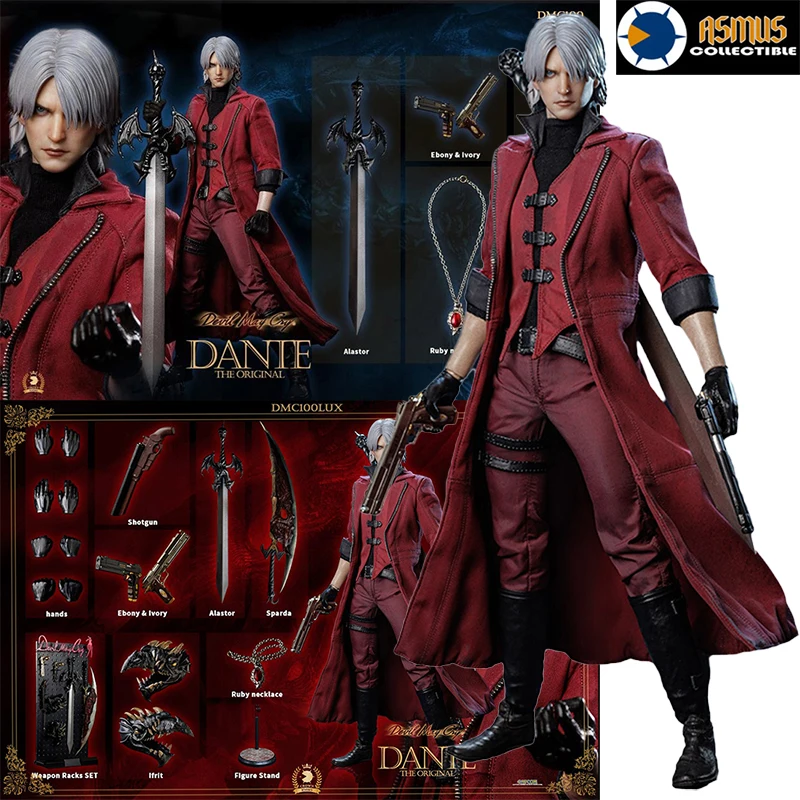 

Original Asmus Toys 1/6 Devil May Cry Dante THE ORIGINAL PVC Anime Action Figures Soldier Model Collection Toy