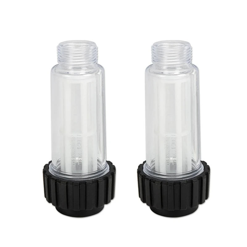2 Pieces Of G3/4 High-Pressure Cleaner Filter High Filtration Volume Fit For Stihl
