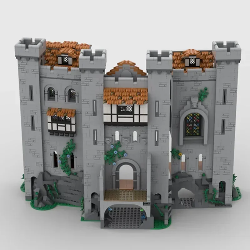 Fortress Model Moc Building Bricks Lion Knight Castle Expansion Technology Modular Blocks Gifts Christmas Toys DIY Sets Assembly