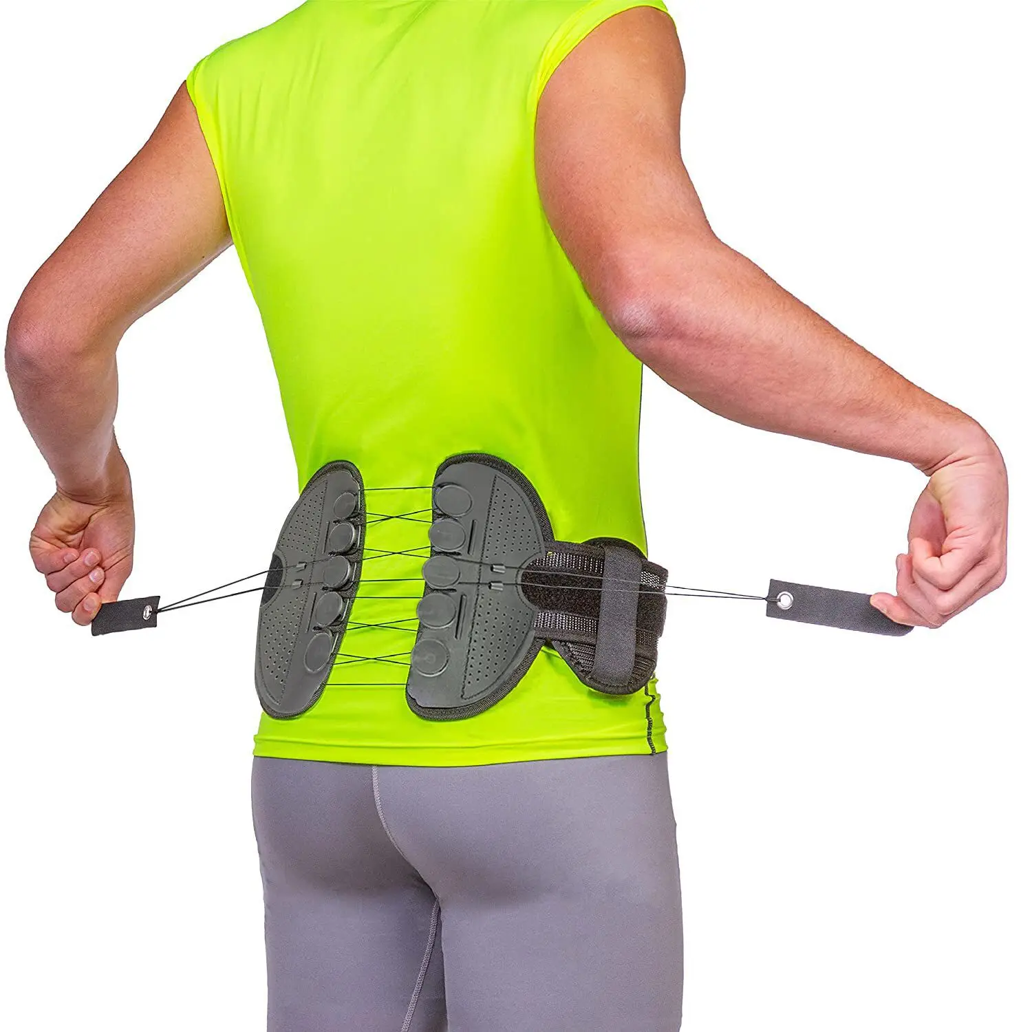 Pelvic Belt for Hip & Waist Support, Double Handle Adjustable, Breathable Comfort for Fitness & Daily Use