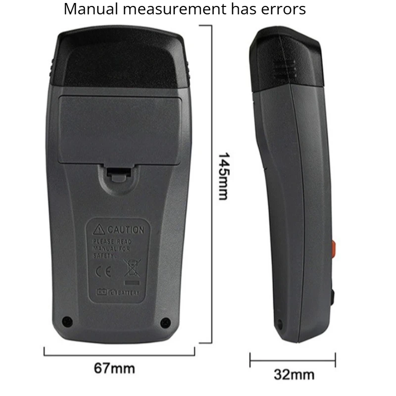 New! For Wood Moisture Meter MT10 Hygrometer Accurate Large LCD Display Wood Moisture Tester Digital Wall Moisture Detector Wood