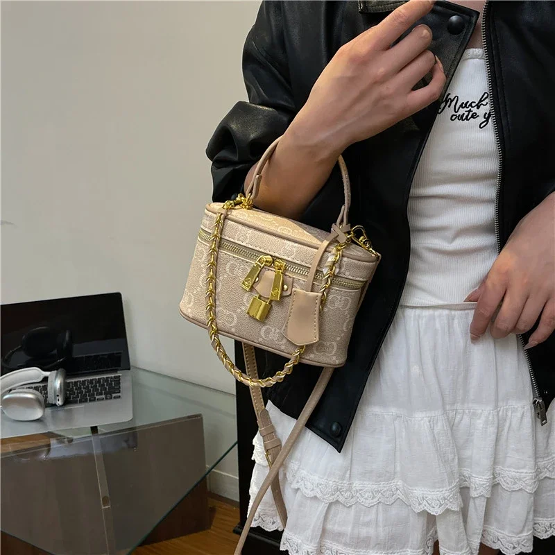 유명 디자이너 가죽 숄더백 여성용 크로스바디 토트 핸드백 우아하고 클래식한 명품