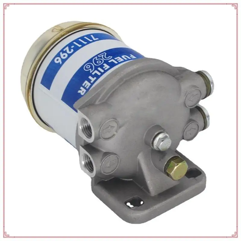 Diesel Filter Oil Water Separator Single Cup Assembly 7111-296 HDF296 Universal Fuel Filter Accessories 296 Filter Elements