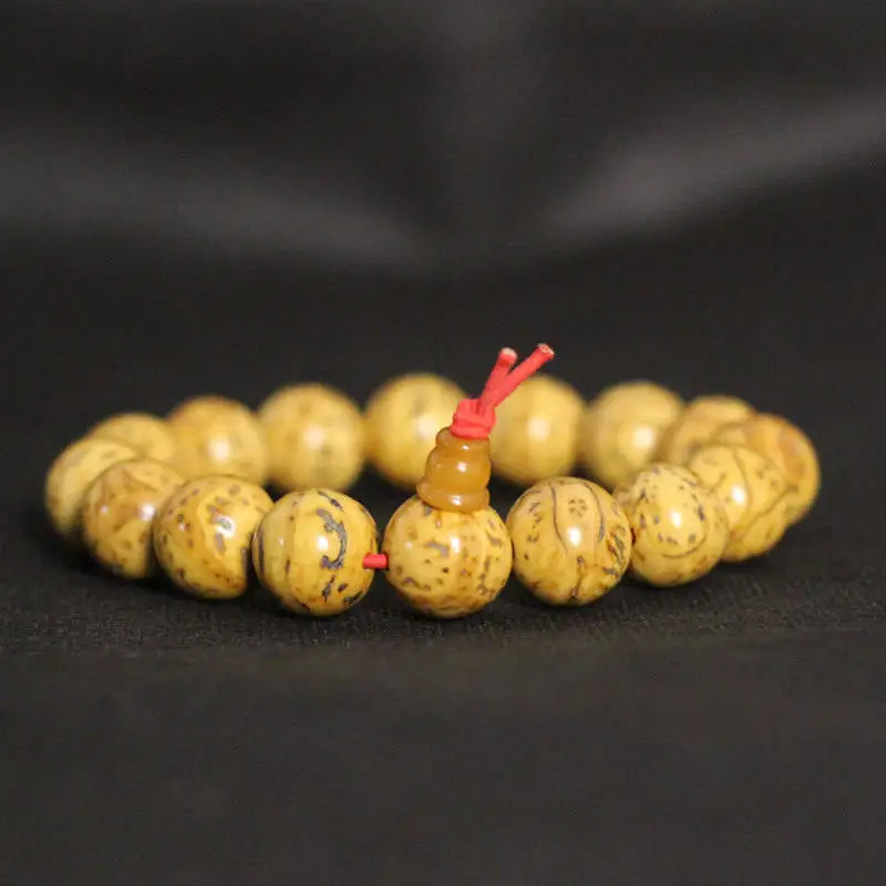 10PCS Real Nepal Bodhi Loose Beads Triangle Dragon Eye Bodhi for Prayer Malas TSB0153