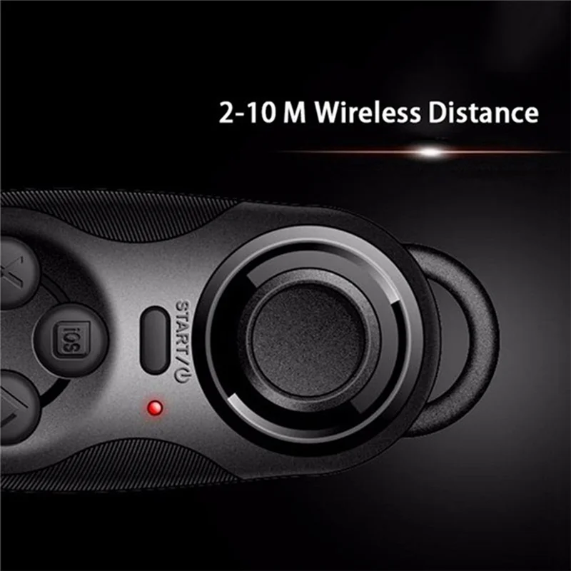 Mando a distancia inalámbrico B16C Compatible con Bluetooth para Xiaomi iPhone 8 IOS Android VR PC teléfono TV Box Tablet